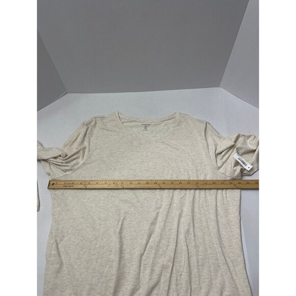 Amazon Essentials Long Sleeve T Shirt Size XXL New With Tag Tan Heather - Picture 5 of 6